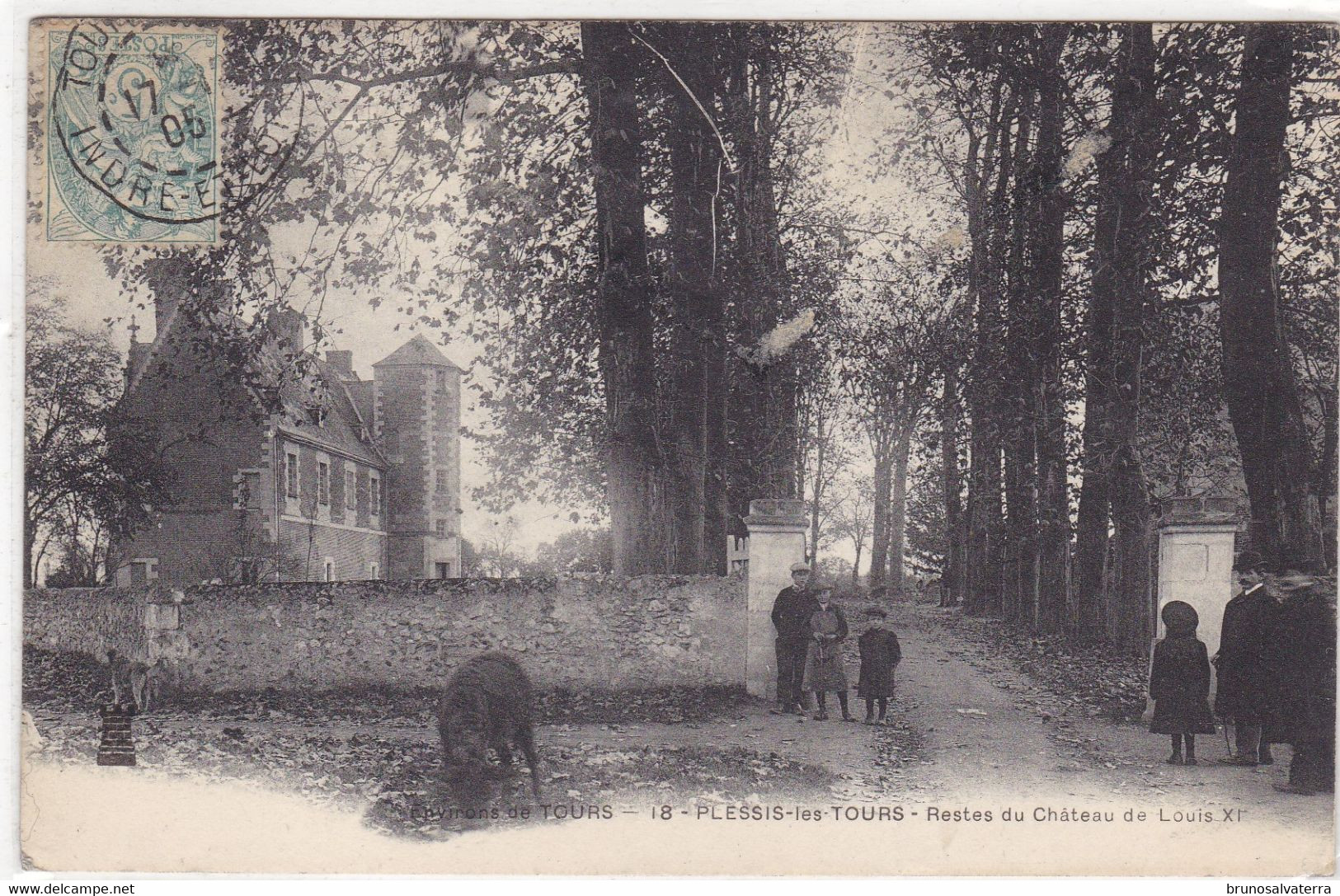 PLESSIS LES TOURS - Restes Du Château De Louis XI - La Riche