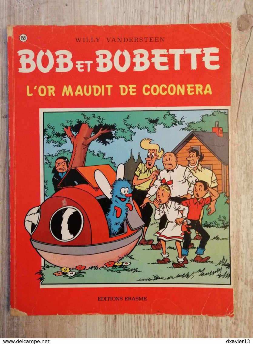 Bande Dessinée - Bob Et Bobette 159 - L'Or Maudit De Coconera (1980) - Bob Et Bobette