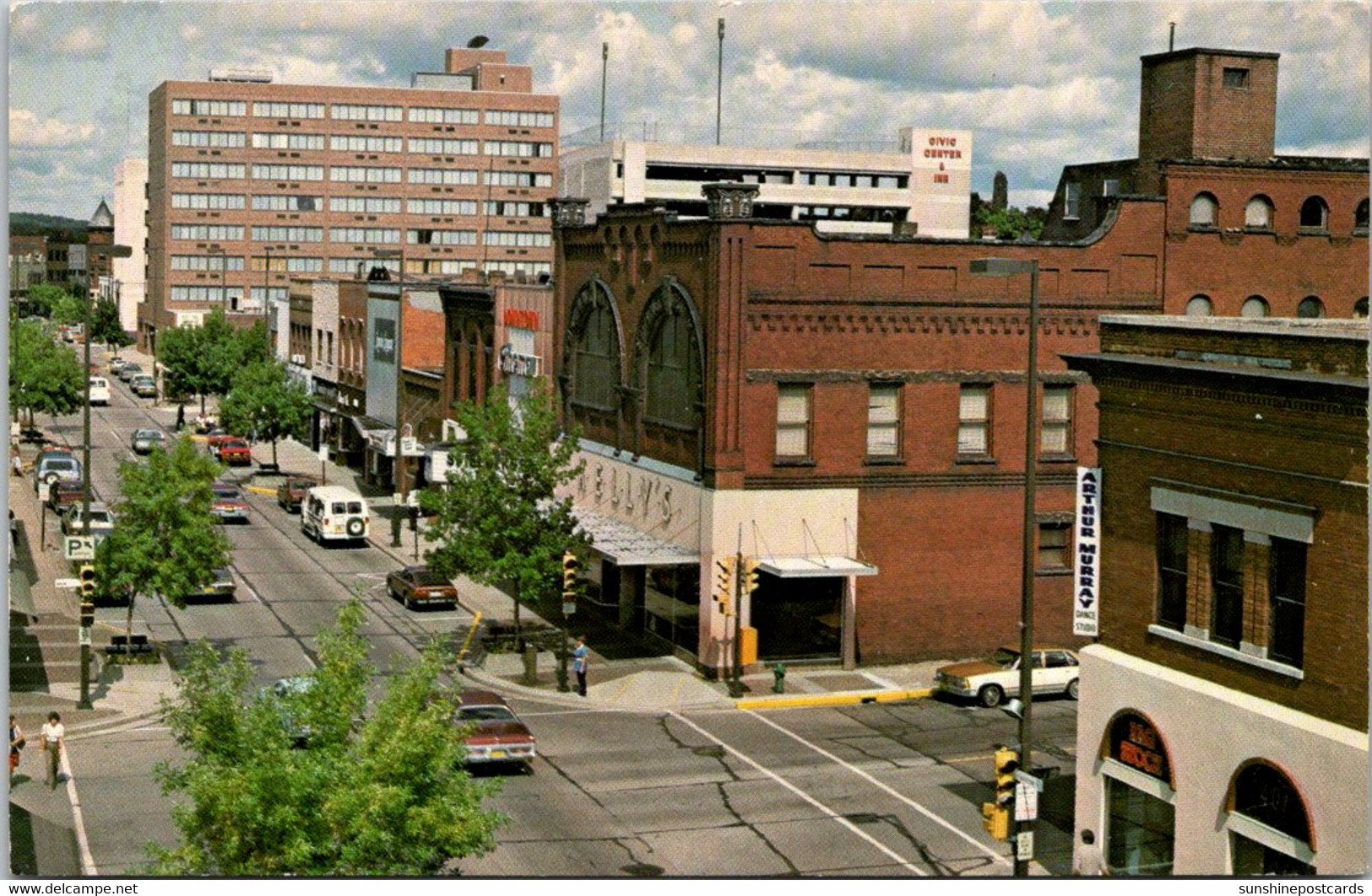 Wisconsin Eau Claire Downtown Street Scene - Eau Claire