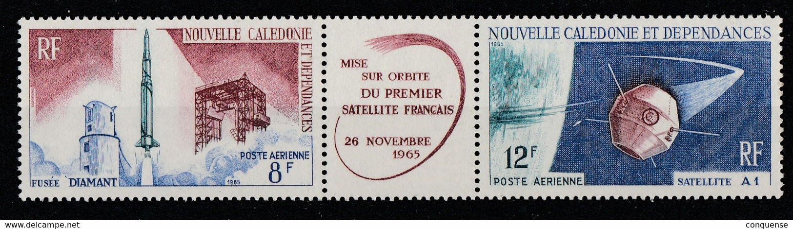 NUEVA  CALEDONIA  1966  **  MNH  YVERT  85 A   PERFECTO - 1966 Lancement 1e Satellite Française à Hammaguir