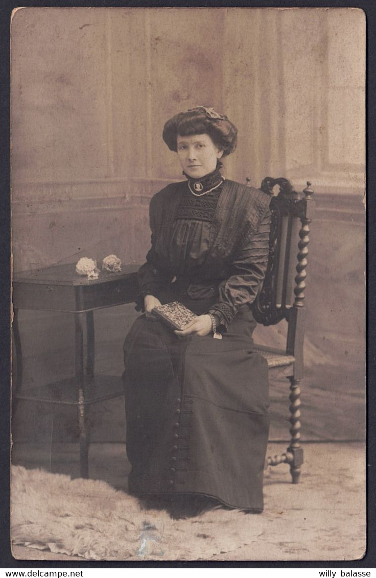 +++ Photo Carte - Foto Kaart - Phot. Verbouwe à JETTE LEZ BRUXELLES - Portrait Femme  // - Jette