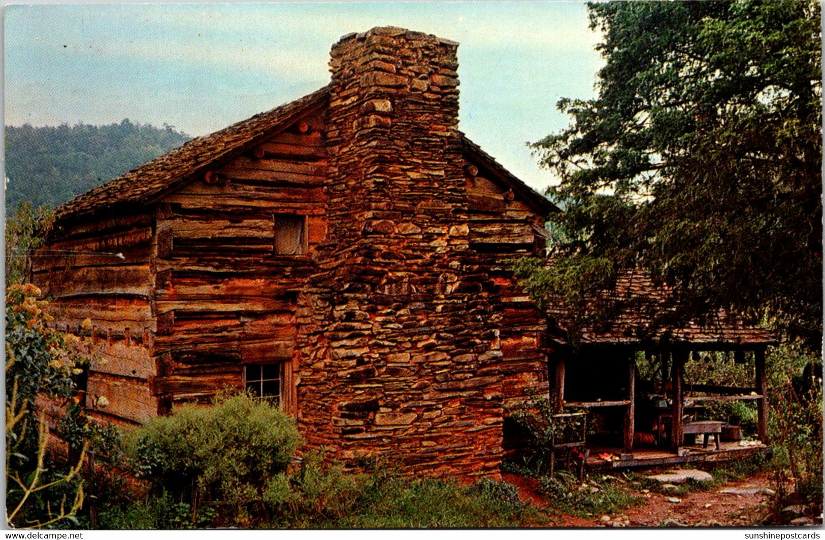 Tennessee Smoky Mountains The Walker Sisters Cabin 1963 - Smokey Mountains