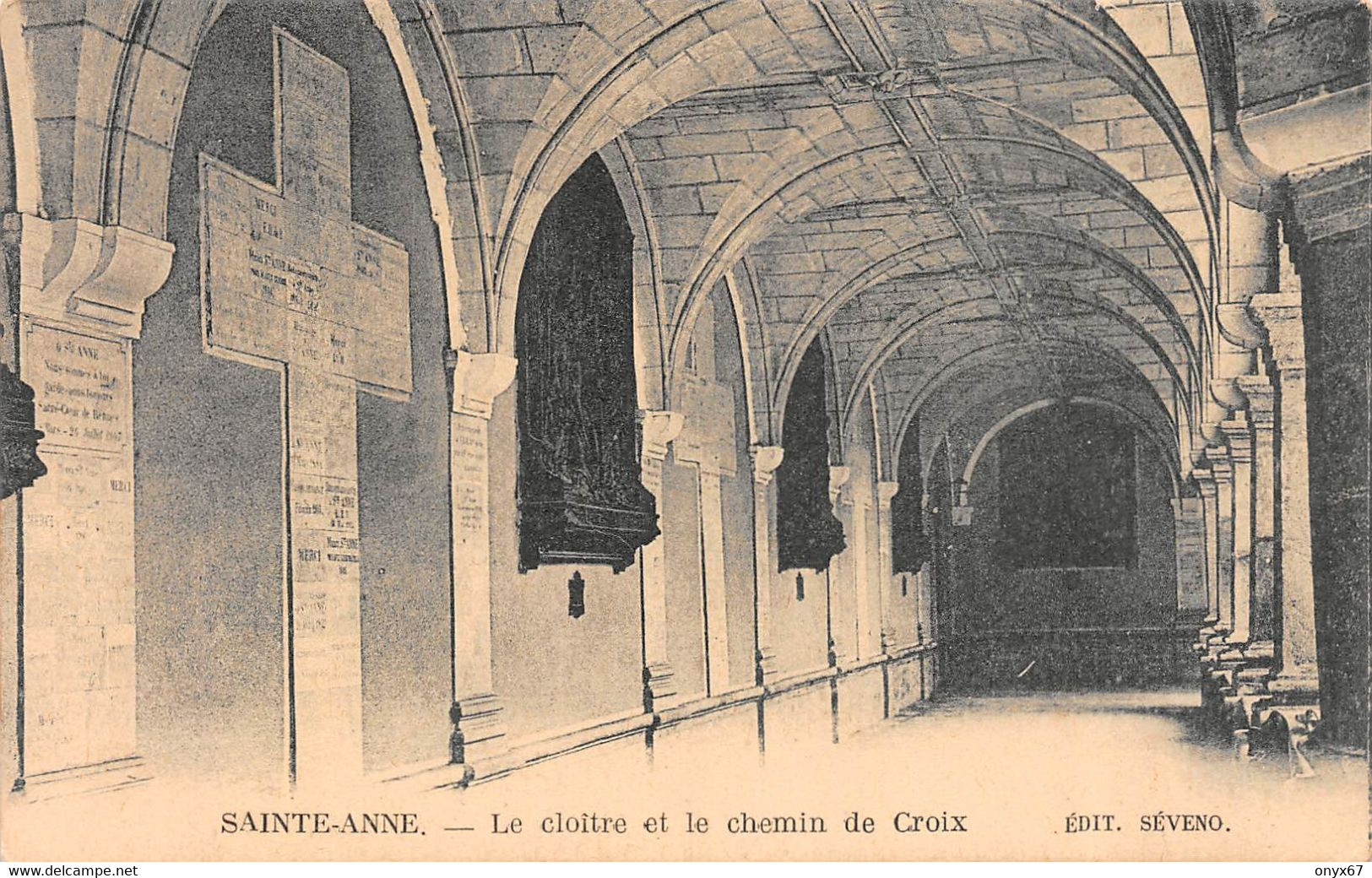 SAINTE-ANNE-D'AURAY-56-Morbihan-Cloître Et Chemin De Croix Edition Séveno - Sainte Anne D'Auray