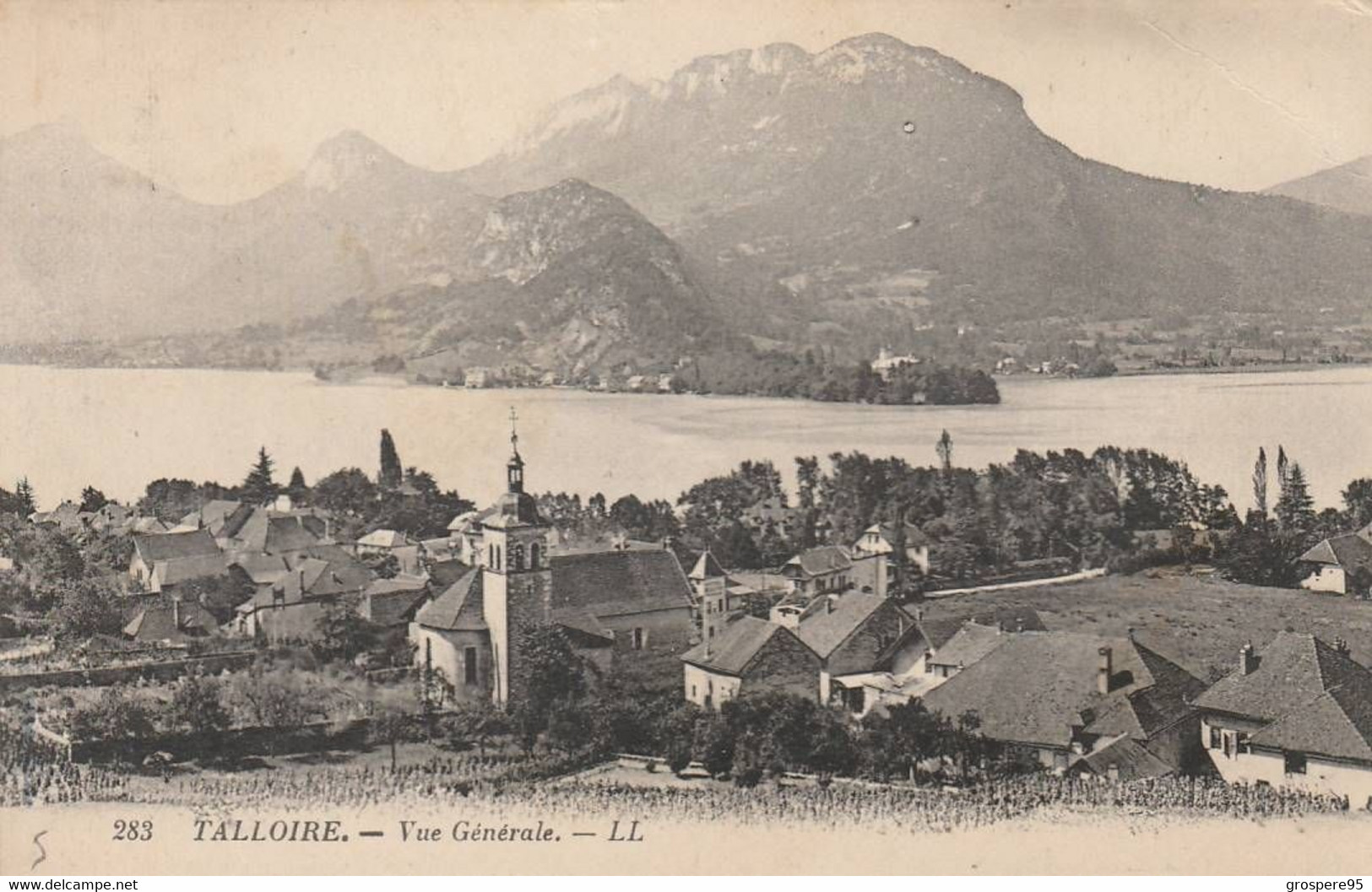 TALLOIRE VUE GENERALE 1927 - Talloires