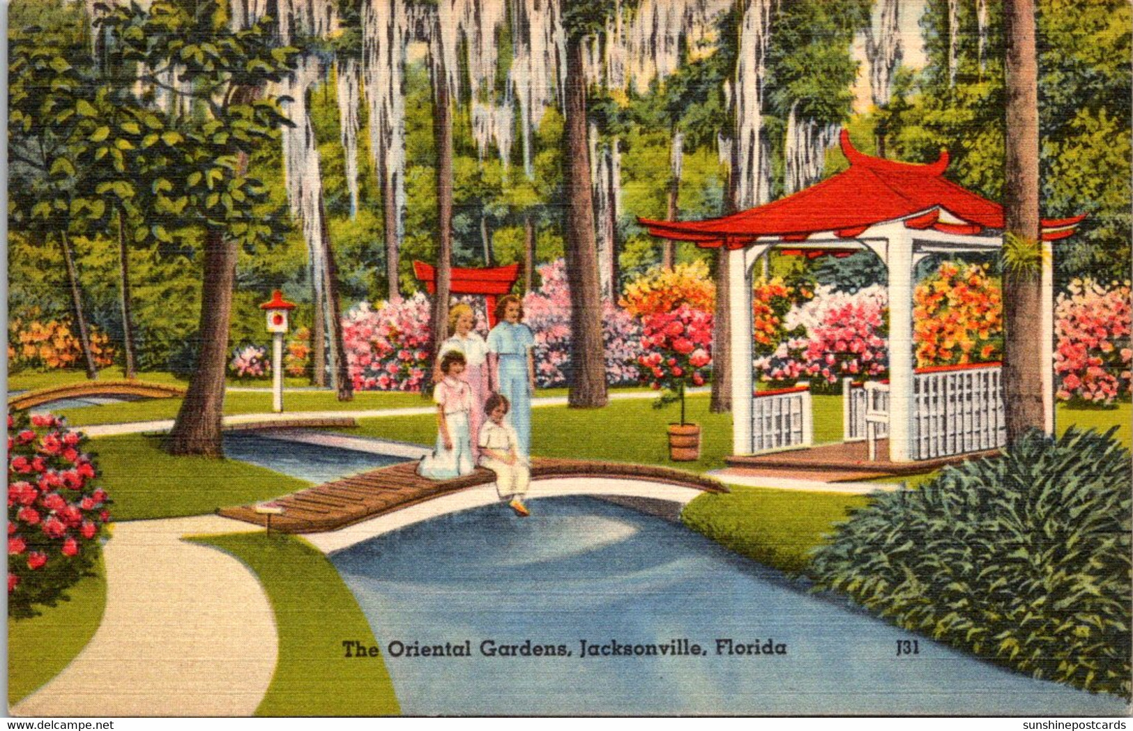 Florida Jacksonville The Oriental Gardens - Jacksonville