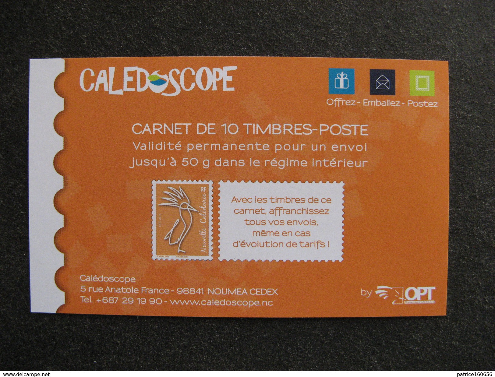 Nouvelle-Calédonie: TB Carnet C 1290, Daté Du 21.09.2016, Neuf XX . - Libretti