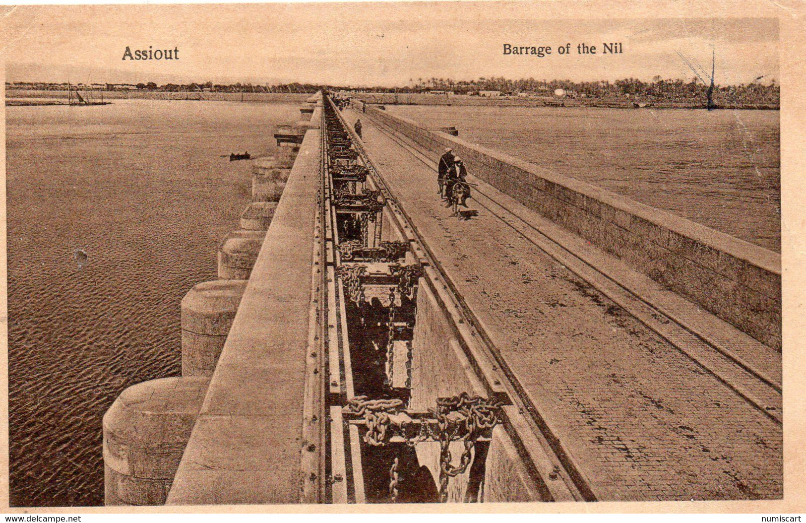 Assiout Animée Le Barrage Sur Le Nil - Assiout