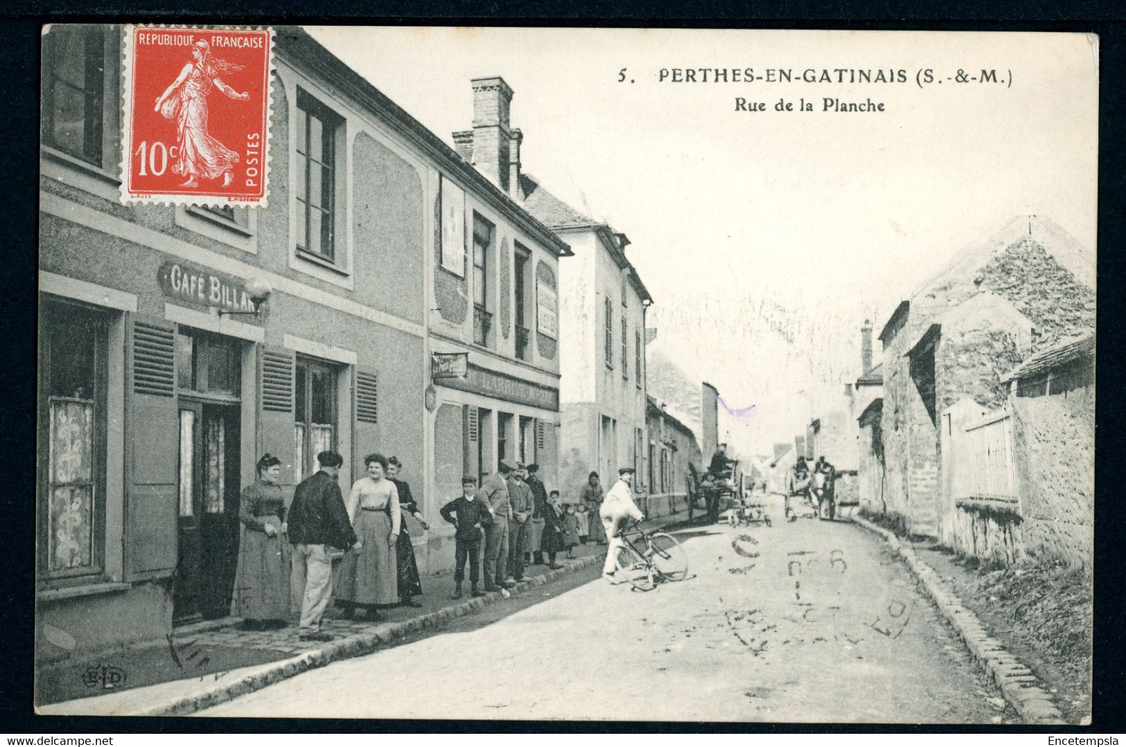 CPA - Carte Postale - France - Perthes En Gatinais - Rue De La Planche (CP19075OK+) - Perthes