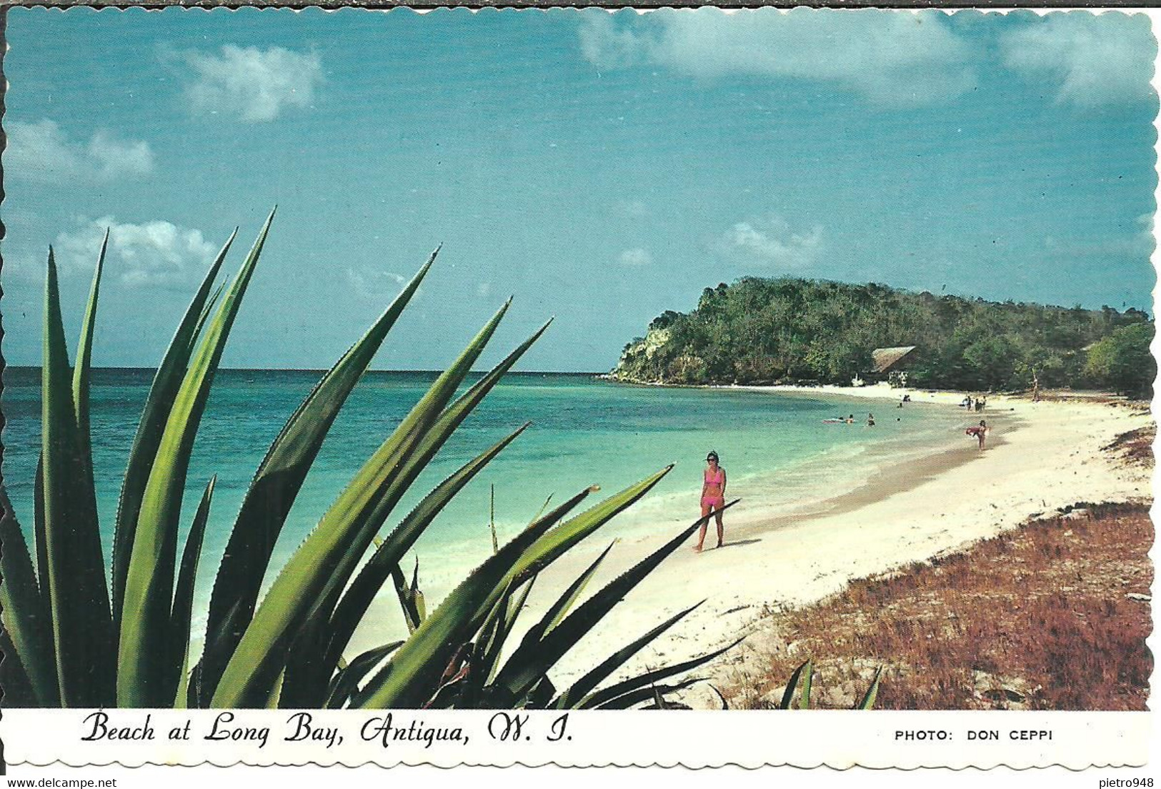 Antigua (W. I., Antille) Beach At Long Bay - Antigua Und Barbuda