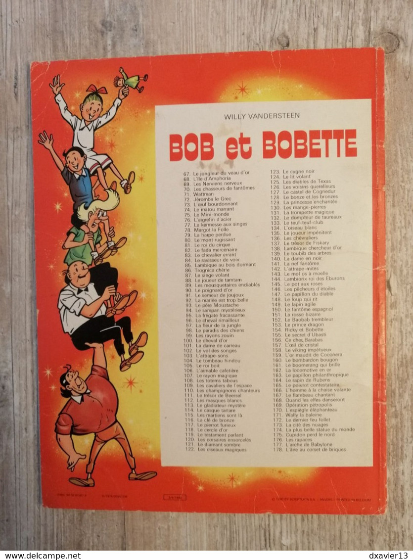 Bande Dessinée - Bob Et Bobette 162 - La Locomotive En Or (1980) - Bob Et Bobette