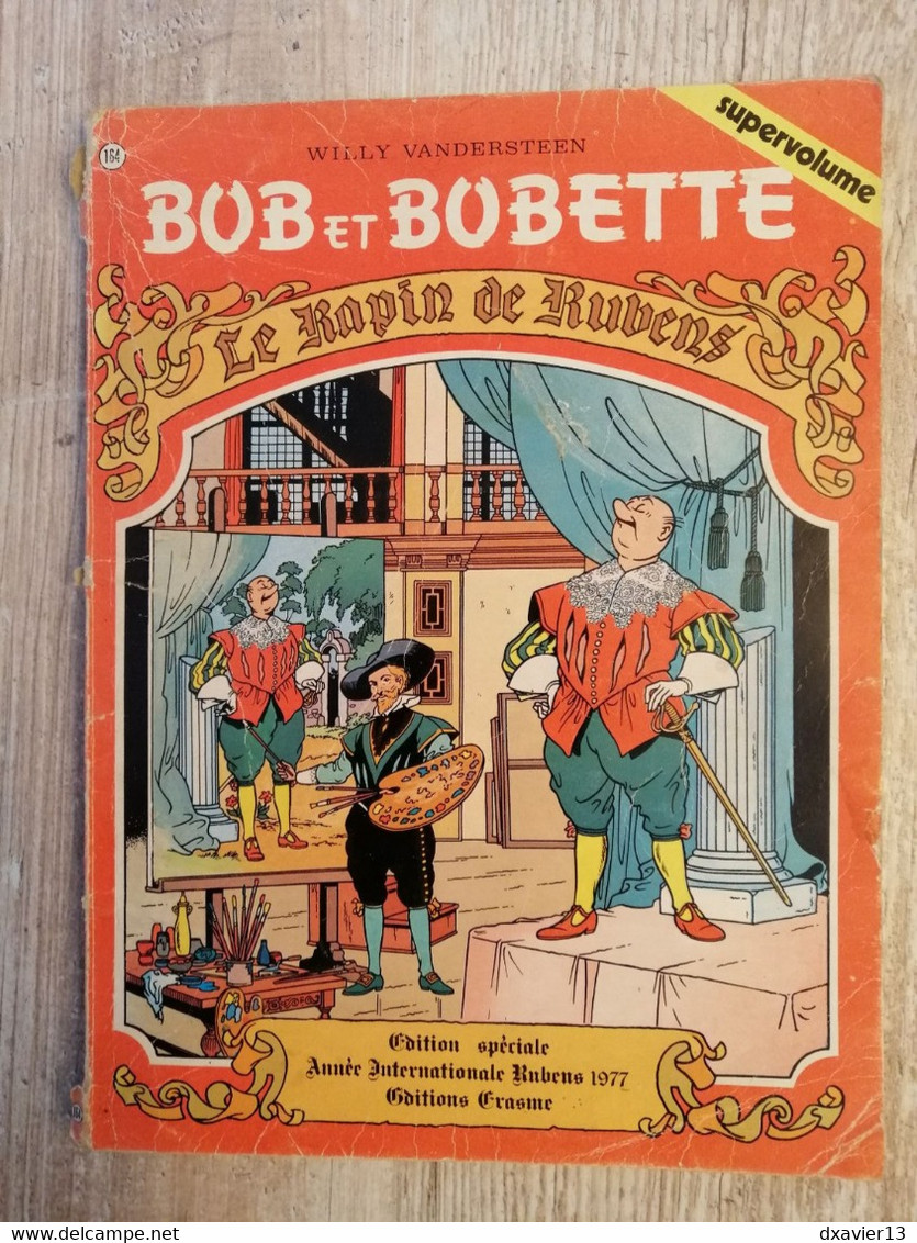 Bande Dessinée - Bob Et Bobette 164 - Le Rapin De Rubens (1977) - Suske En Wiske