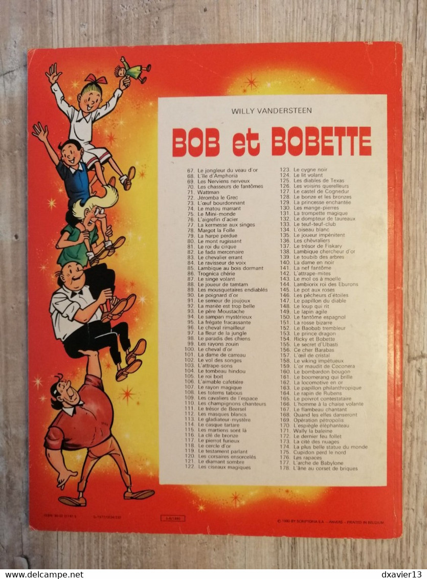 Bande Dessinée - Bob Et Bobette 165 - Le Poivrot Contestataire (1980) - Bob Et Bobette