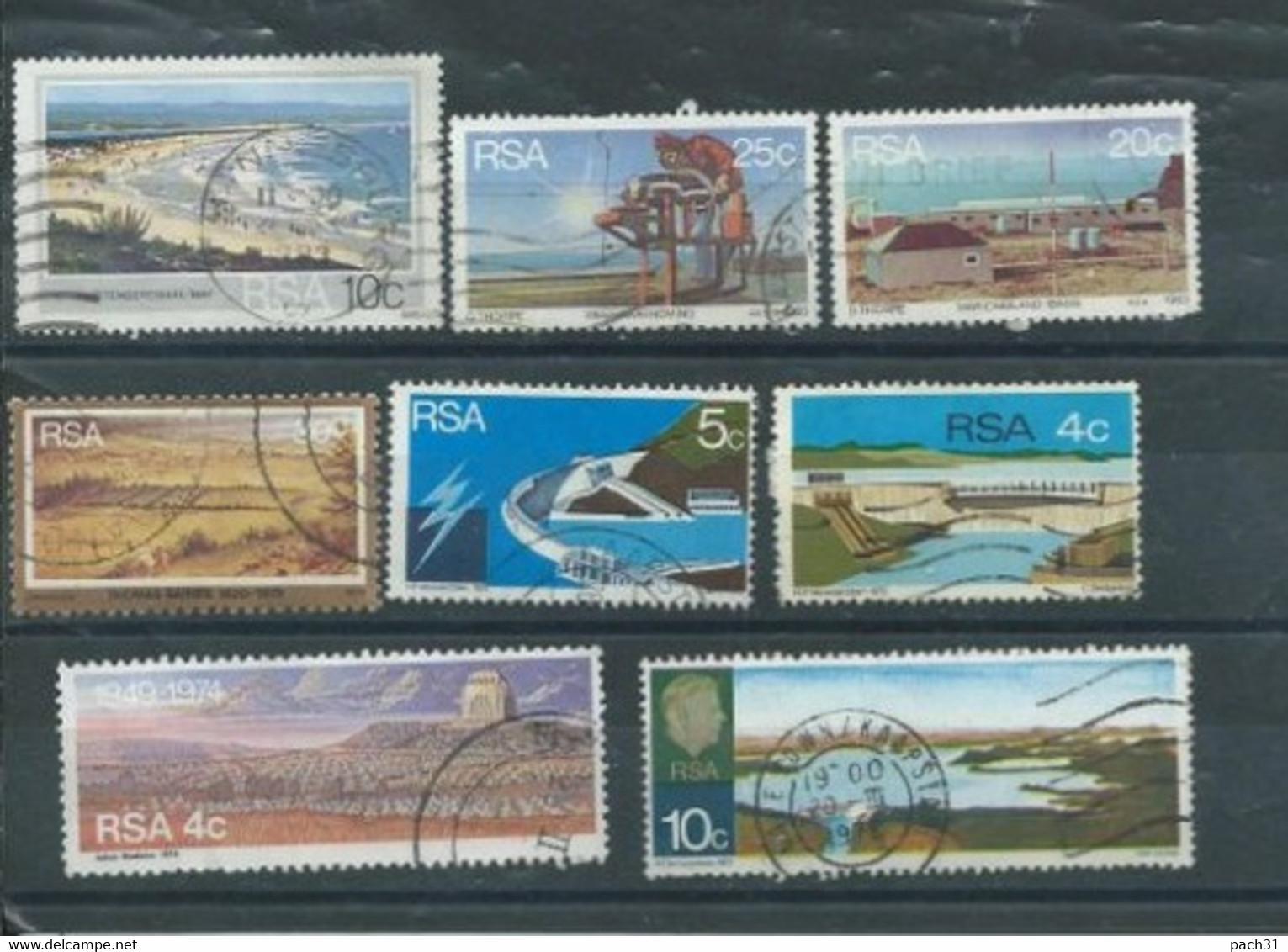 Afrique Du Sud   Lot Timbres Oblitérés - Collections, Lots & Series