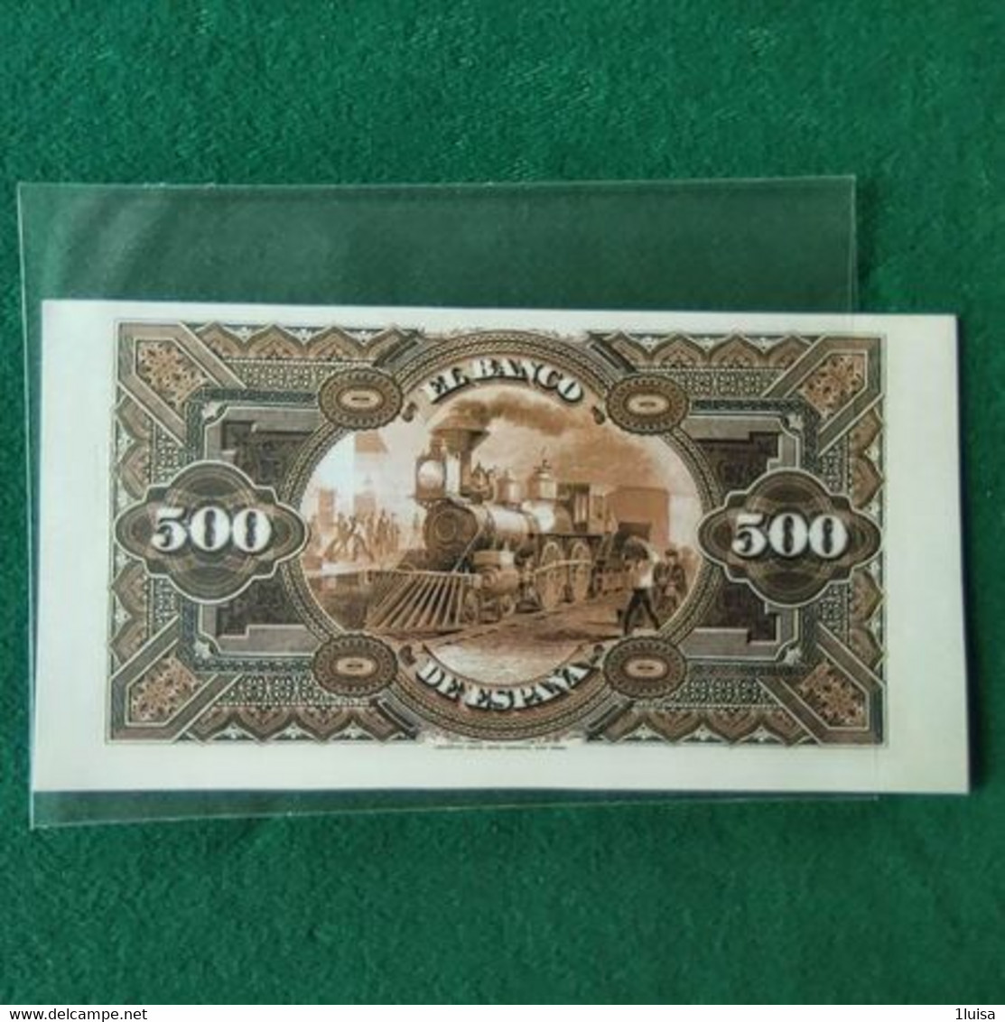 SPAGNA 500 PESETAS 1876 COPY - 100 Pesetas