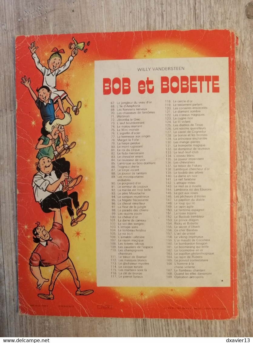 Bande Dessinée - Bob Et Bobette 169 - Opération Pétropolis (1978) - Suske En Wiske