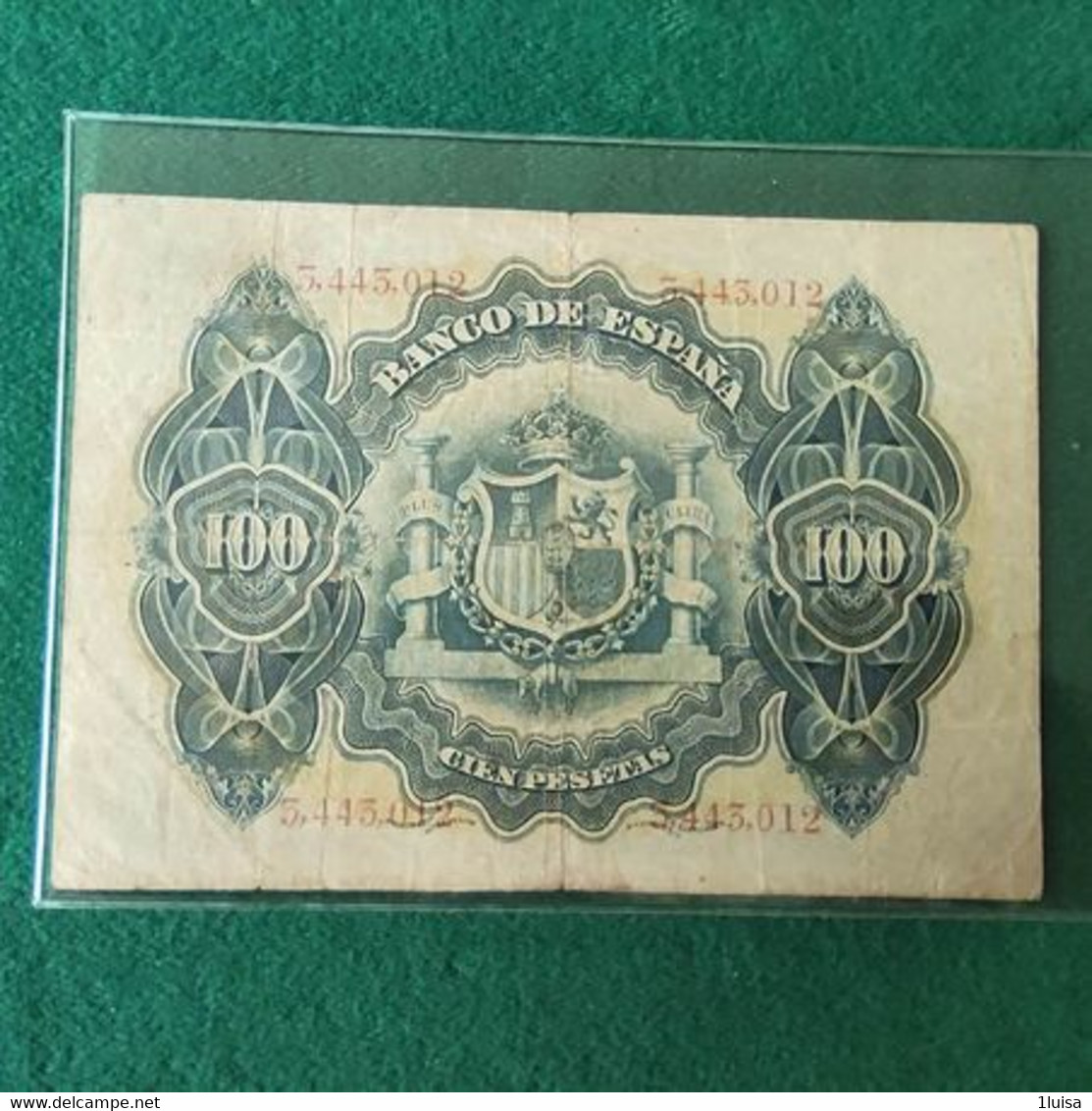 SPAGNA 100 PESETAS 1906 - 100 Peseten