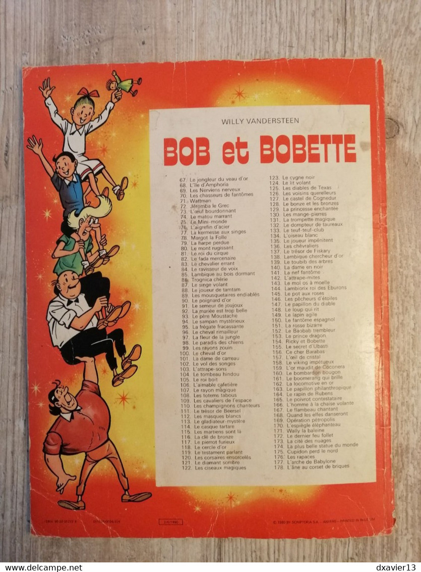 Bande Dessinée - Bob Et Bobette 170 - L'Espiègle Eléphanteau (1980) - Suske En Wiske