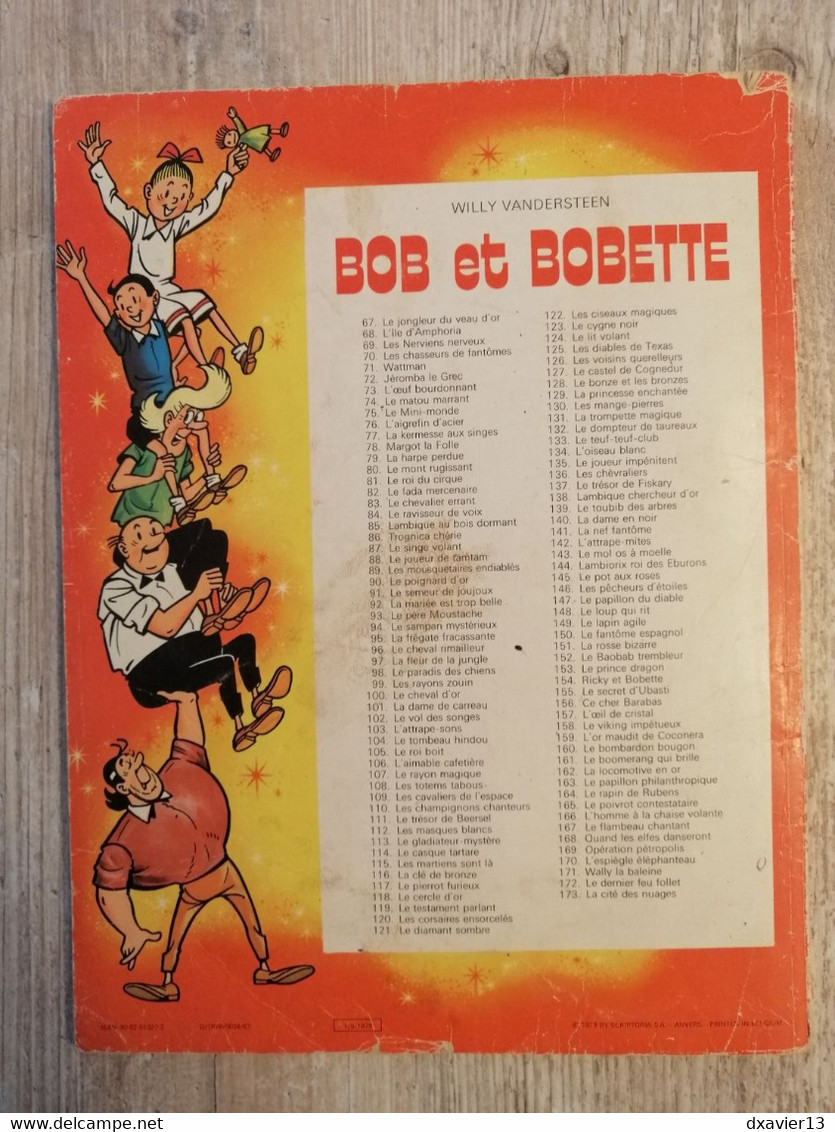 Bande Dessinée - Bob Et Bobette 173 - La Cité Des Nuages (1979) - Suske En Wiske