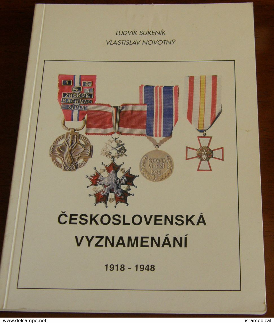 CZECHOSLOVAKIA CATALOGUE OF ORDERS 1918-1948 - Livres & CDs