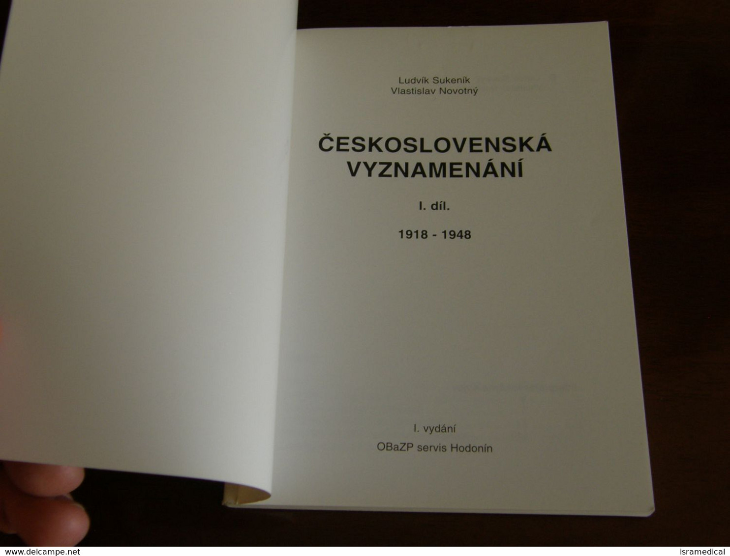 CZECHOSLOVAKIA CATALOGUE OF ORDERS 1918-1948 - Livres & CDs