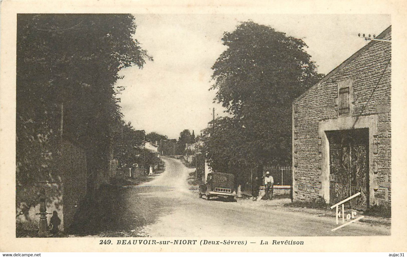 Dép 79 - Voitures - Automobile - Beauvoir Sur Niort - La Revêtison - Bon état Général - Beauvoir Sur Niort