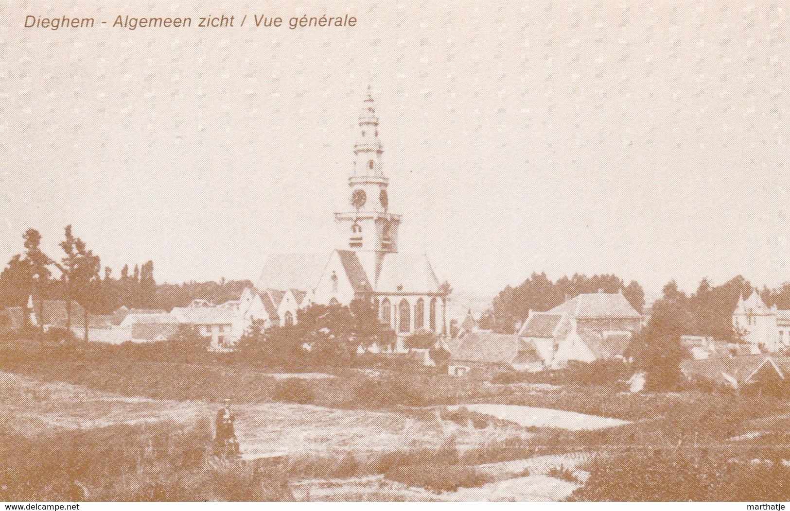 Dieghem - Algemeen Zicht / Vue Générale - Herdruk - Diegem