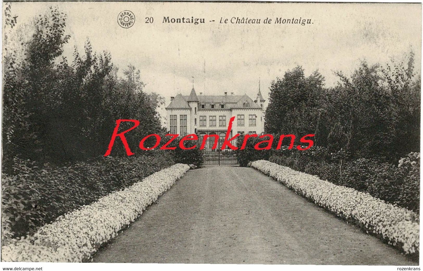 Le Chateau De Montaigue Kasteel Van Scherpenheuvel ZELDZAAM G. Hermans Antwerpen Anvers - Scherpenheuvel-Zichem