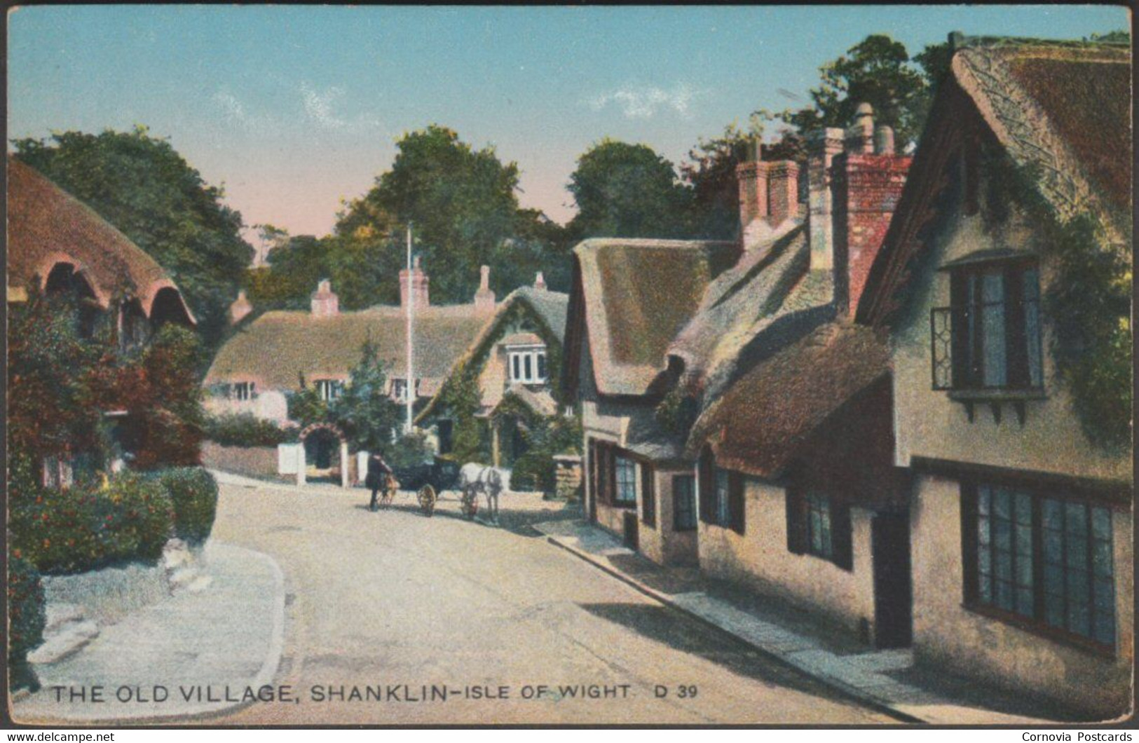 The Old Village, Shanklin, Isle Of Wight, C.1905-10 - Champion Series Postcard - Shanklin