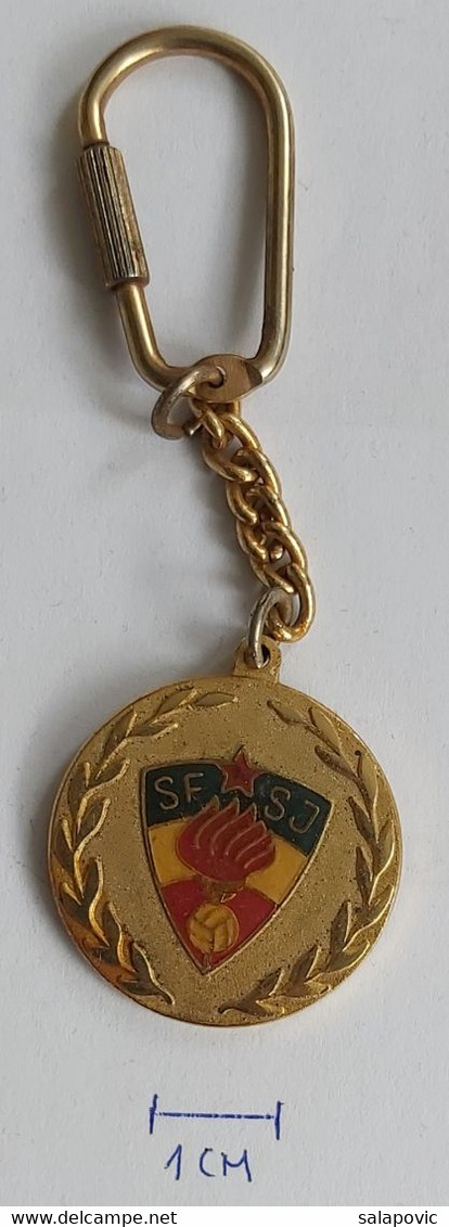 PENDANT,  Football (Soccer / Calcio) Yugoslavia SFSJ Referee Federation / Association / Union   PLIM - Apparel, Souvenirs & Other