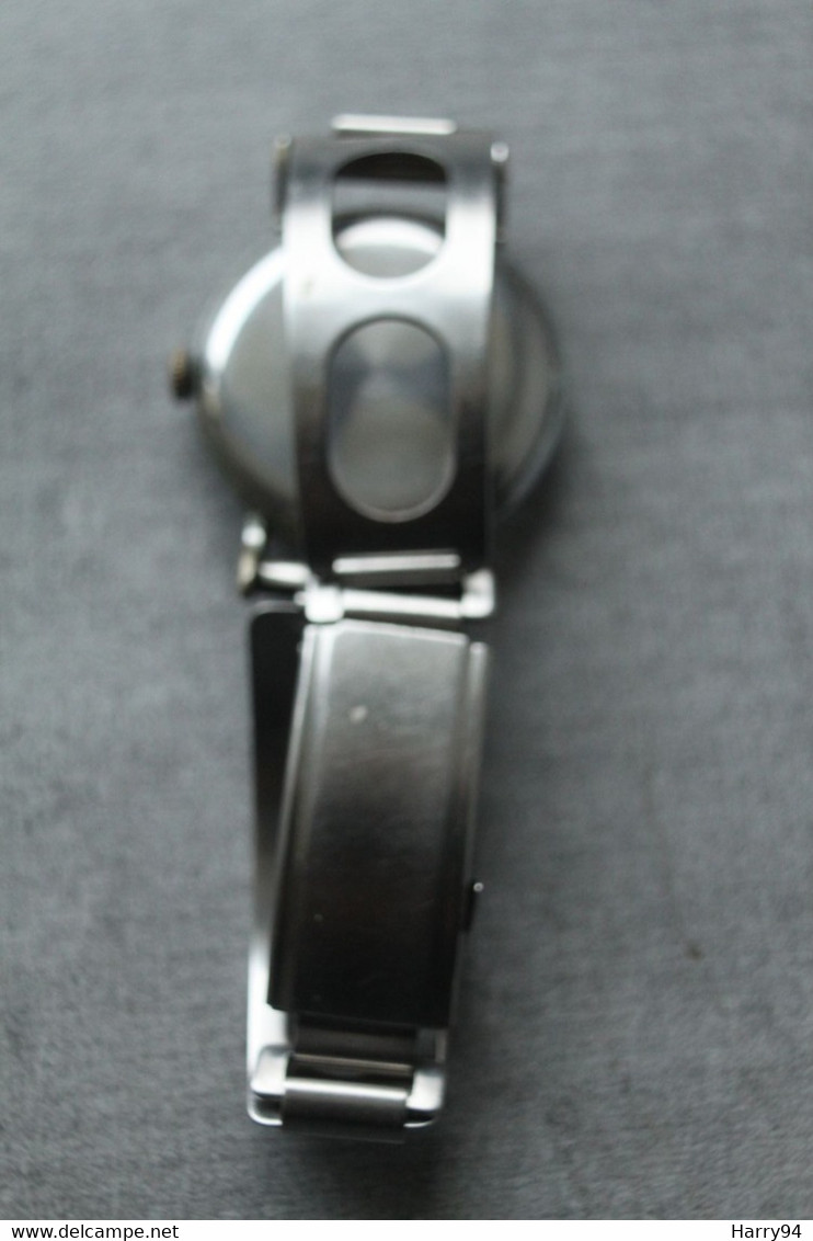 Montre Soleix Waterproof 15 Jewels Antimagnetic Avec Bracelet Expandro Stainless Steel - Montres Anciennes
