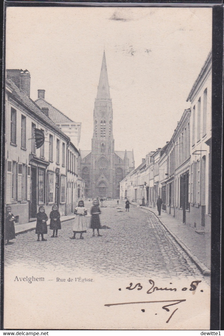 AVELGEM.   Rue De L'Eglise - Avelgem