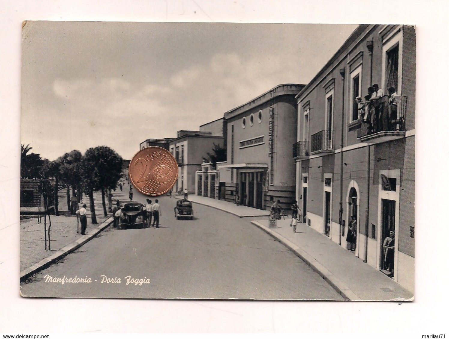 MM1083 Puglia MANFREDONIA Foggia 1953 Viaggiata - Manfredonia