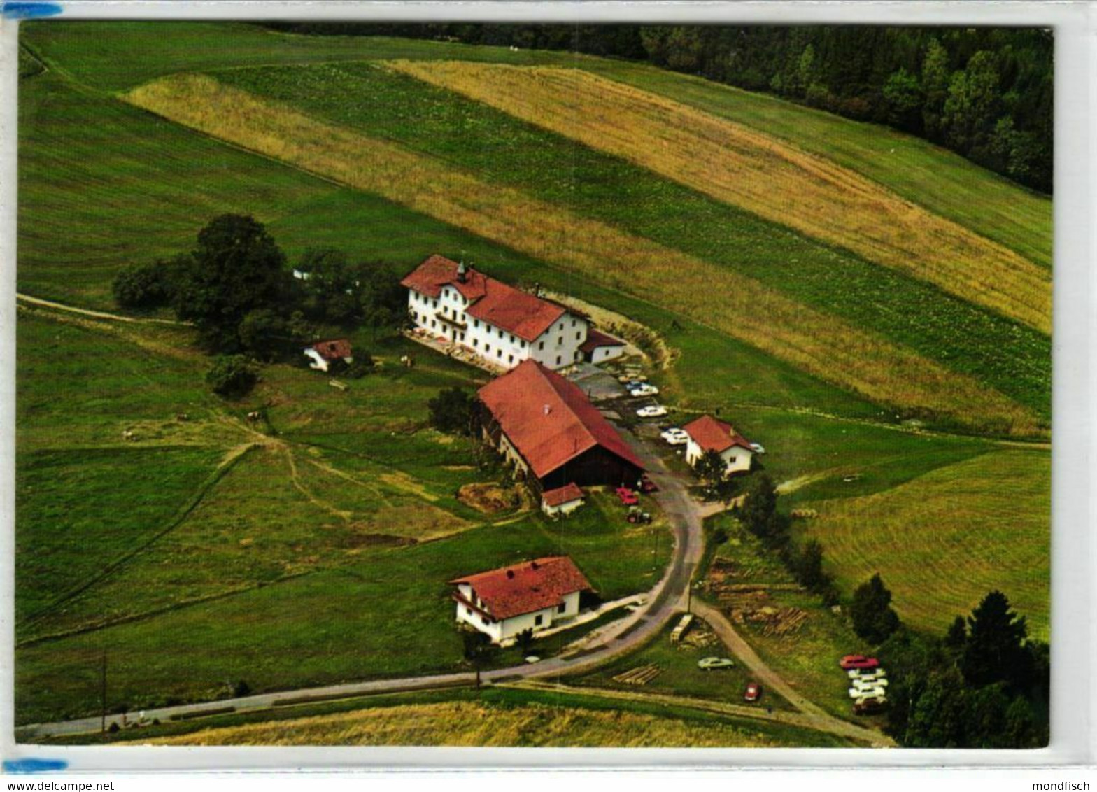 Silbersbach - Lam - Berggasthaus Zum Osser - Luftbild - Cham