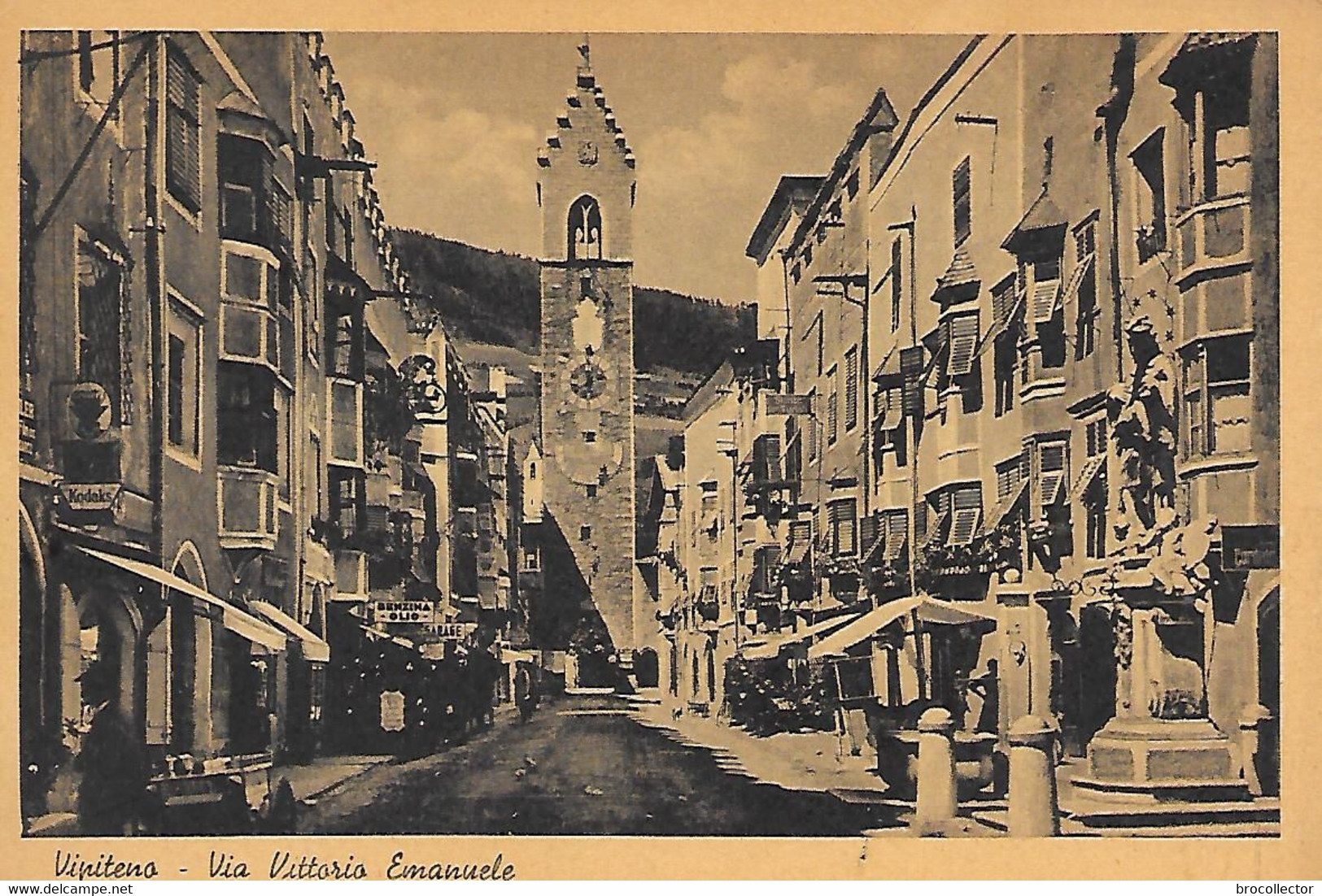 VIPITENO ( Italie ) - Via Vittorio Emanuele ( C.p.S.M. , Gd - Ft ) - Vipiteno