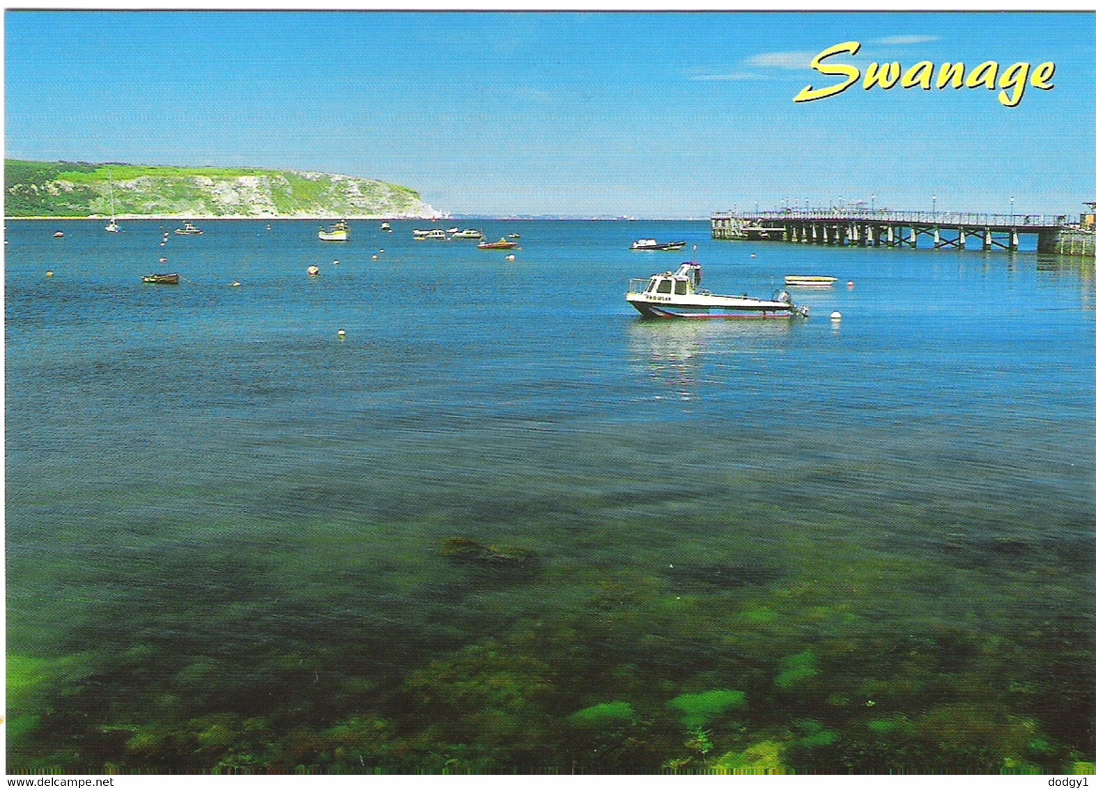 THE BAY, SWANAGE, DORSET, ENGLAND. UNUSED POSTCARD Ap5 - Swanage