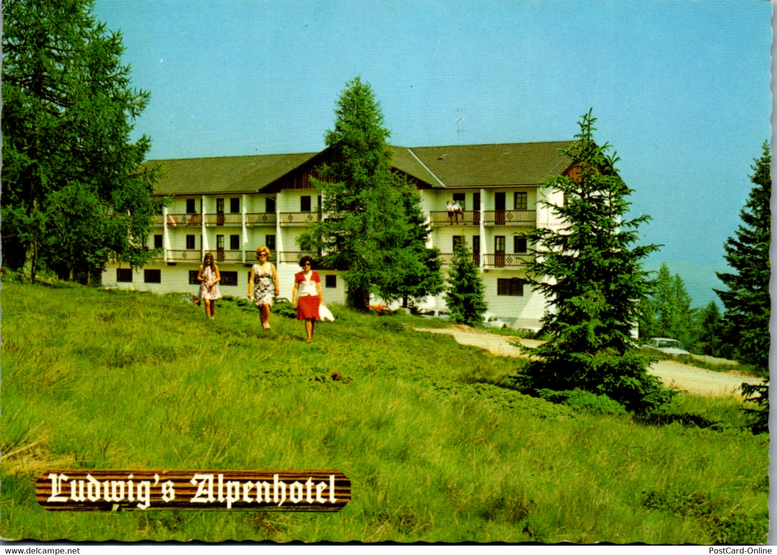 22751 - Kärnten - Hochrindl , Ludwig's Alpenhotel - Gelaufen 1979 - Feldkirchen In Kärnten
