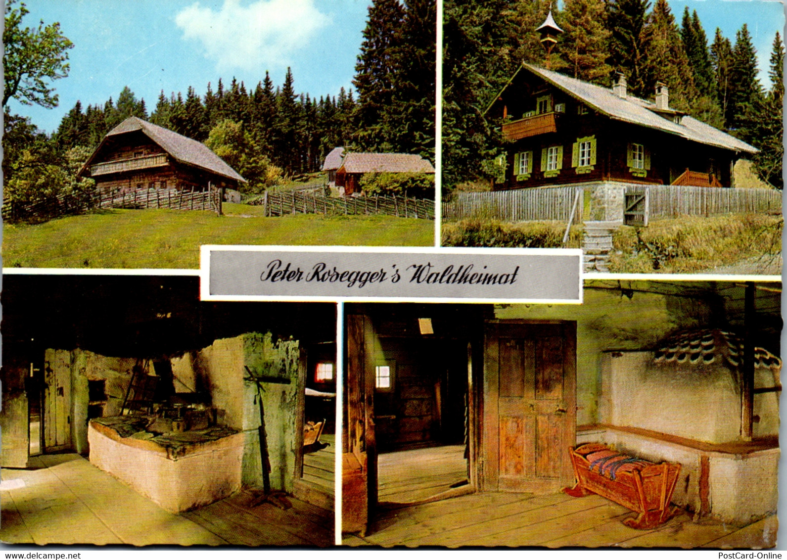 22754 - Steiermark - Krieglach , Alpl , Peter Rosegger 's Waldheimat - Gelaufen 1979 - Krieglach