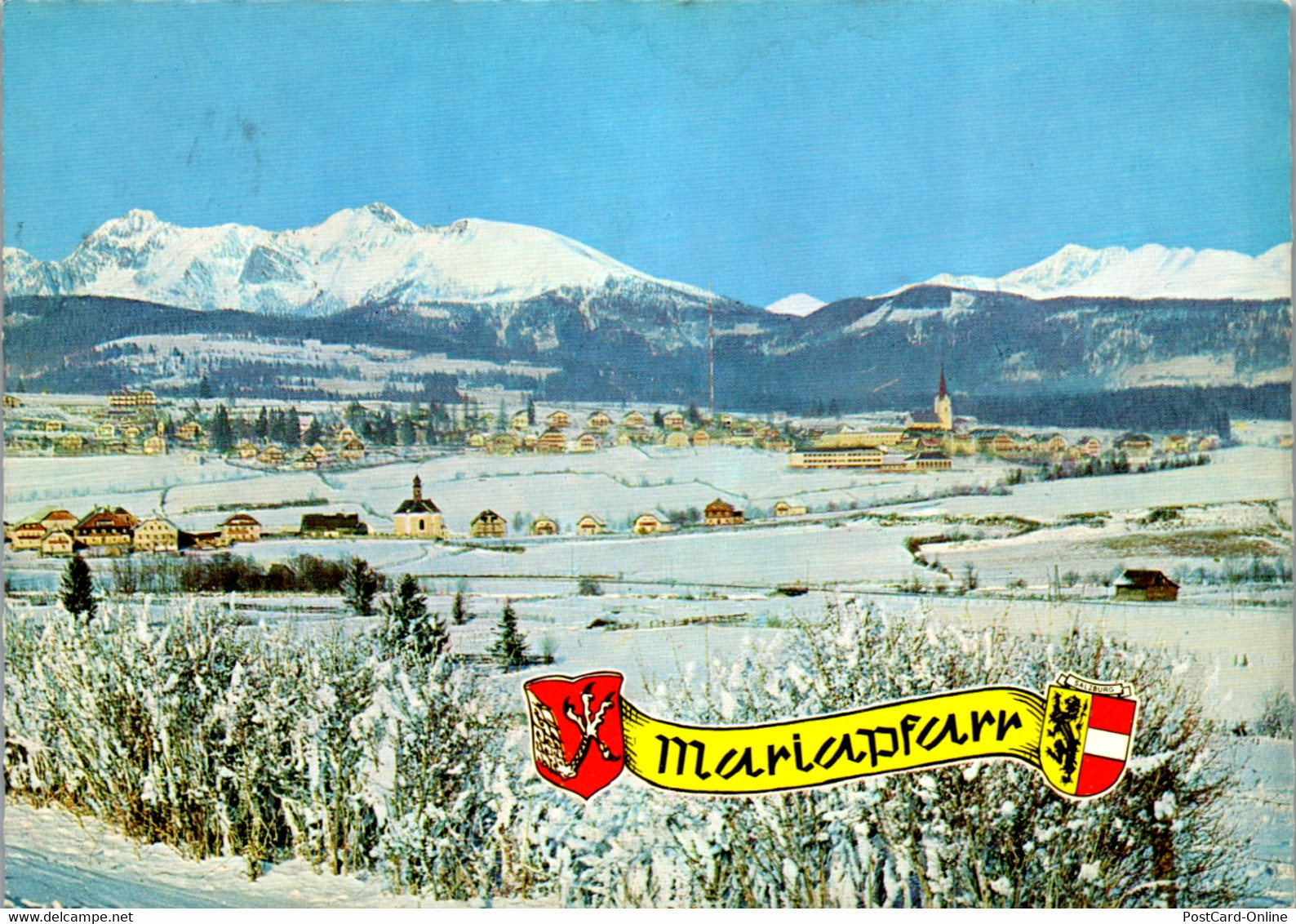 22769 - Salzburg - Mariapfarr , Panorama , Lungau - Gelaufen 1976 - Mariapfarr