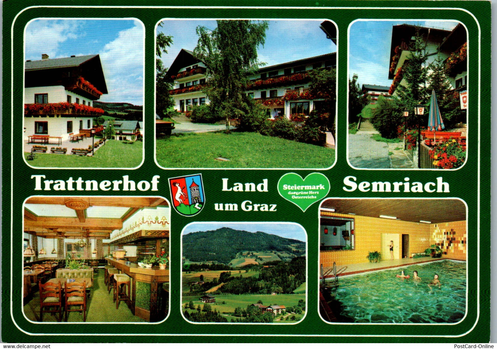 22810 - Steiermark - Semriach , Trattnerhof , Mehrbildkarte - Gelaufen 1983 - Frohnleiten