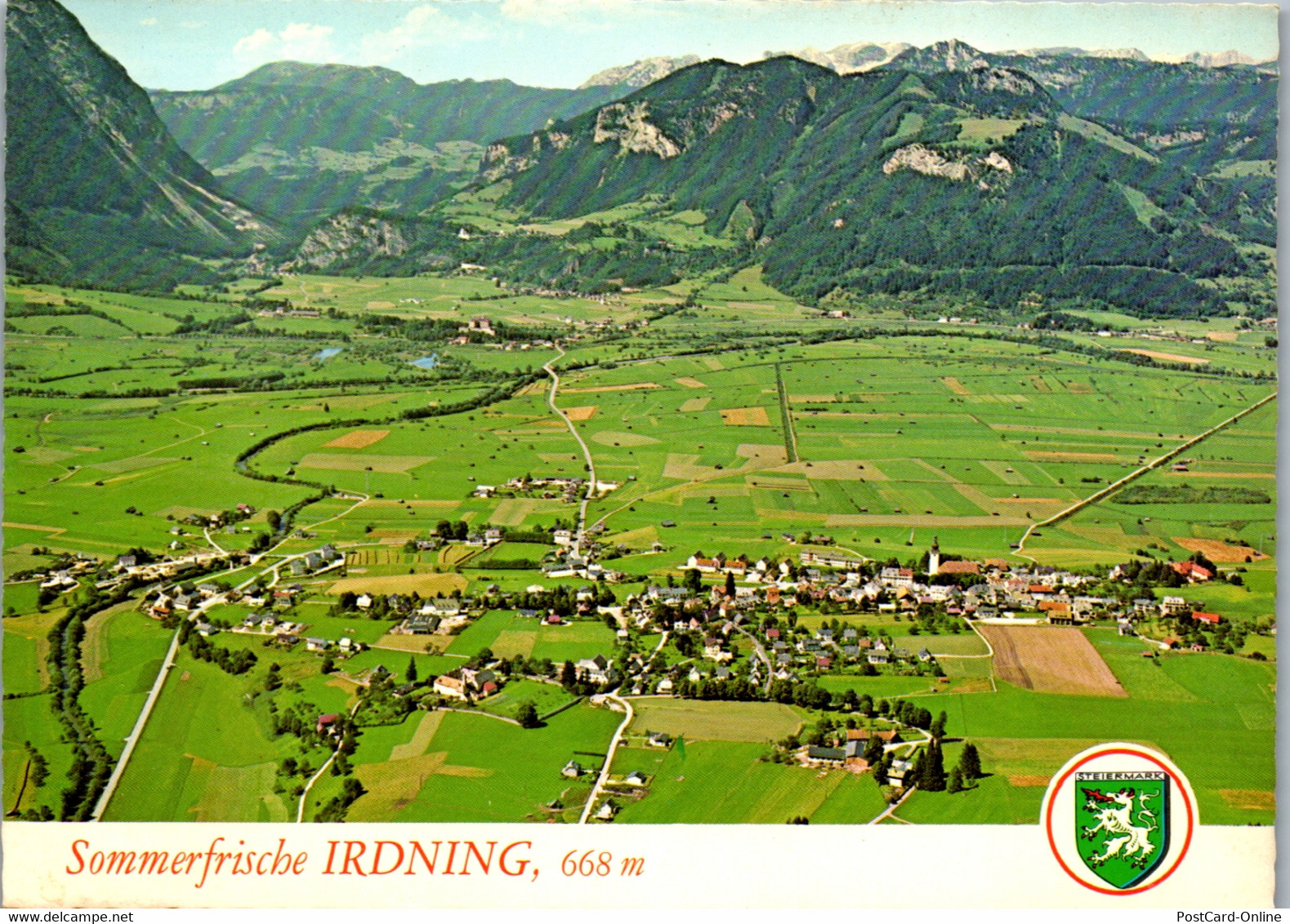 22907 - Steiermark - Irdning Mit Schloß Trautenfels Und Purg - Gelaufen 1973 - Irdning