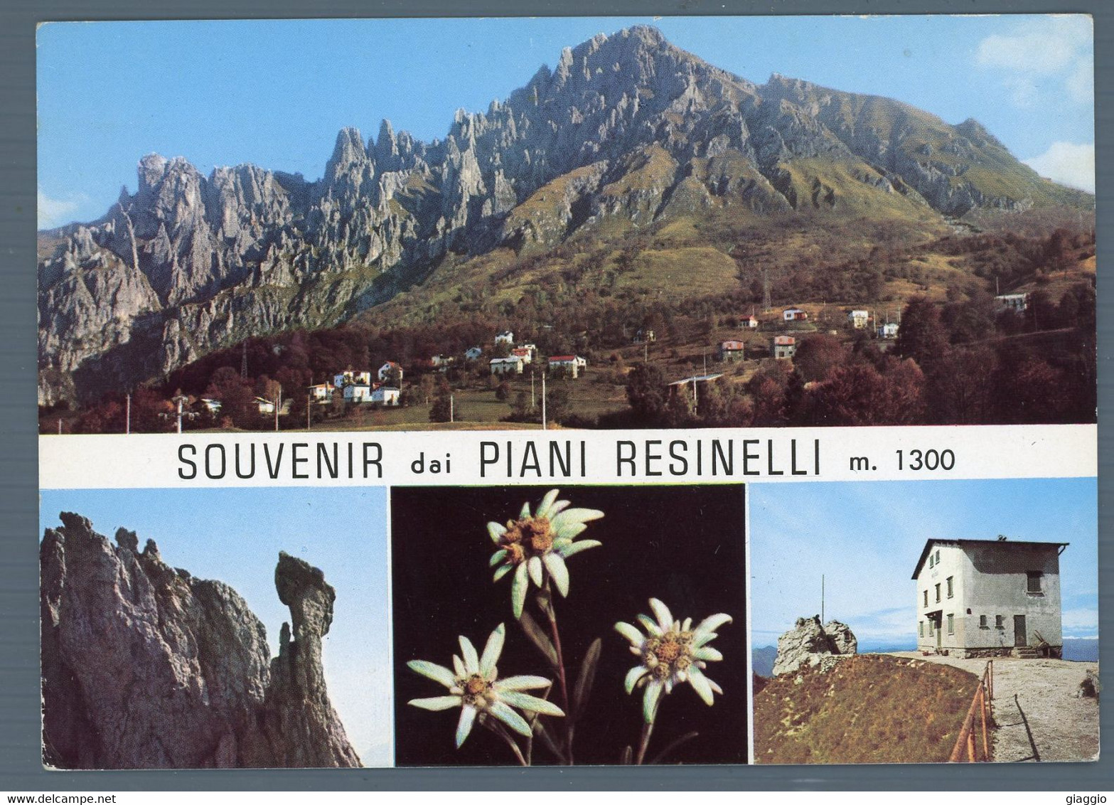 °°° Cartolina - Souvenir Dai Piani Resinelli Vedute Viaggiata ( L ) °°° - Lecco