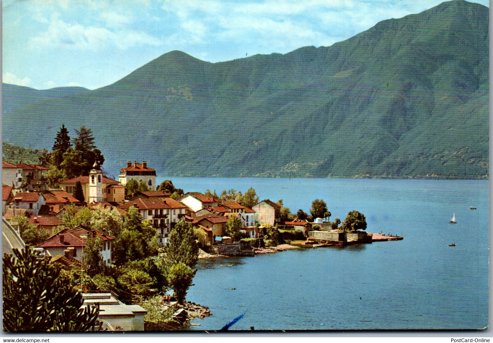 22951 - Schweiz - Gerra , Gambarogno , Lago Maggiore - Gelaufen 1970 - Cugnasco-Gerra