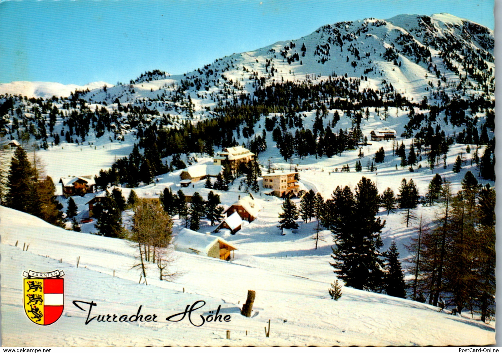 22962 - Kärnten - Turracherhöhe Mit Schoberriegel - Gelaufen 1970 - Feldkirchen In Kärnten