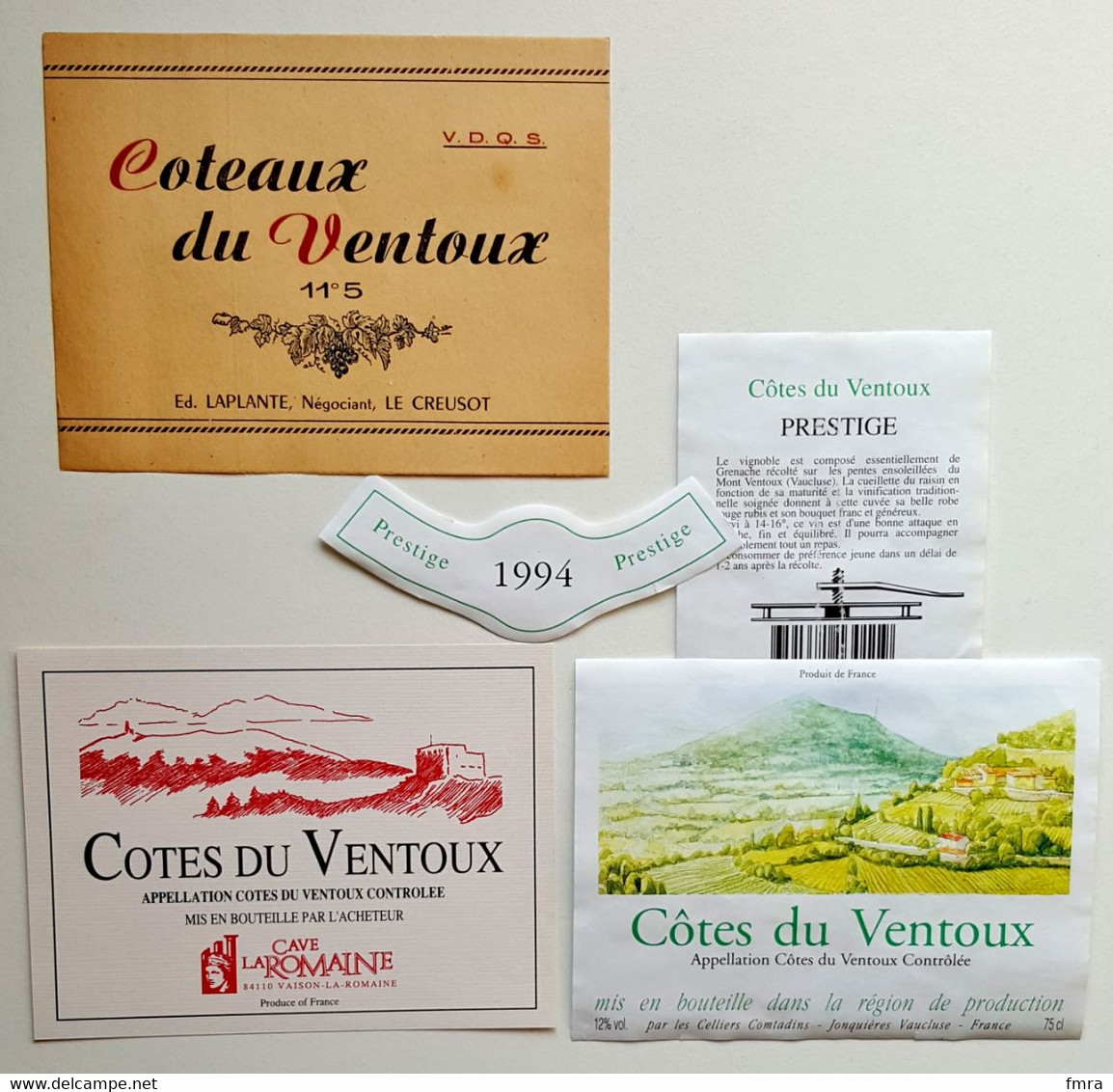 Lot De 23 Etiquettes De Vin - COTES Du VENTOUX - ** Voir 5 Scans **   /ES15 - Côtes Du Ventoux