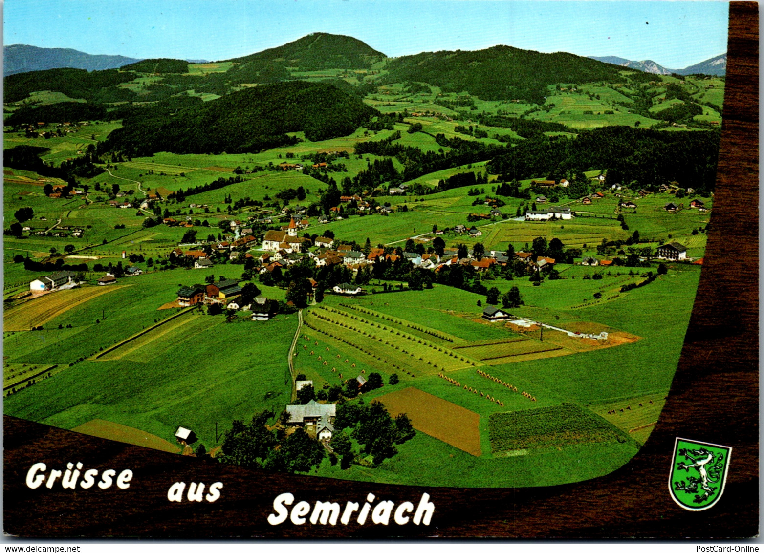 23076 - Steiermark - Semriach , Panorama - Gelaufen 1983 - Frohnleiten