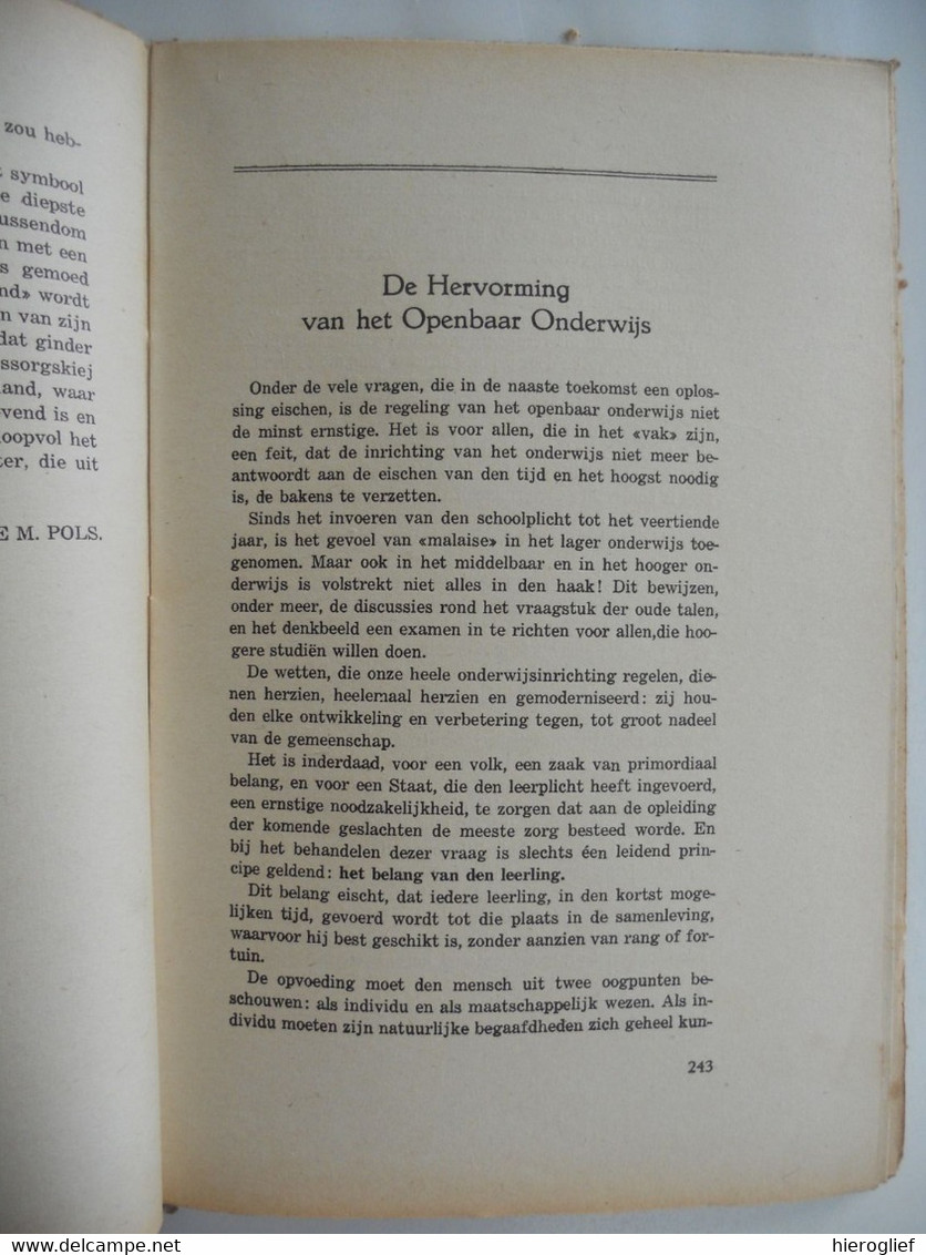 DE VLAAMSCHE GIDS jaargang XI Nr 3 - 1922 vlaanderen fetisj verzen godsdienst beeldende kunst onderwijs volkslied