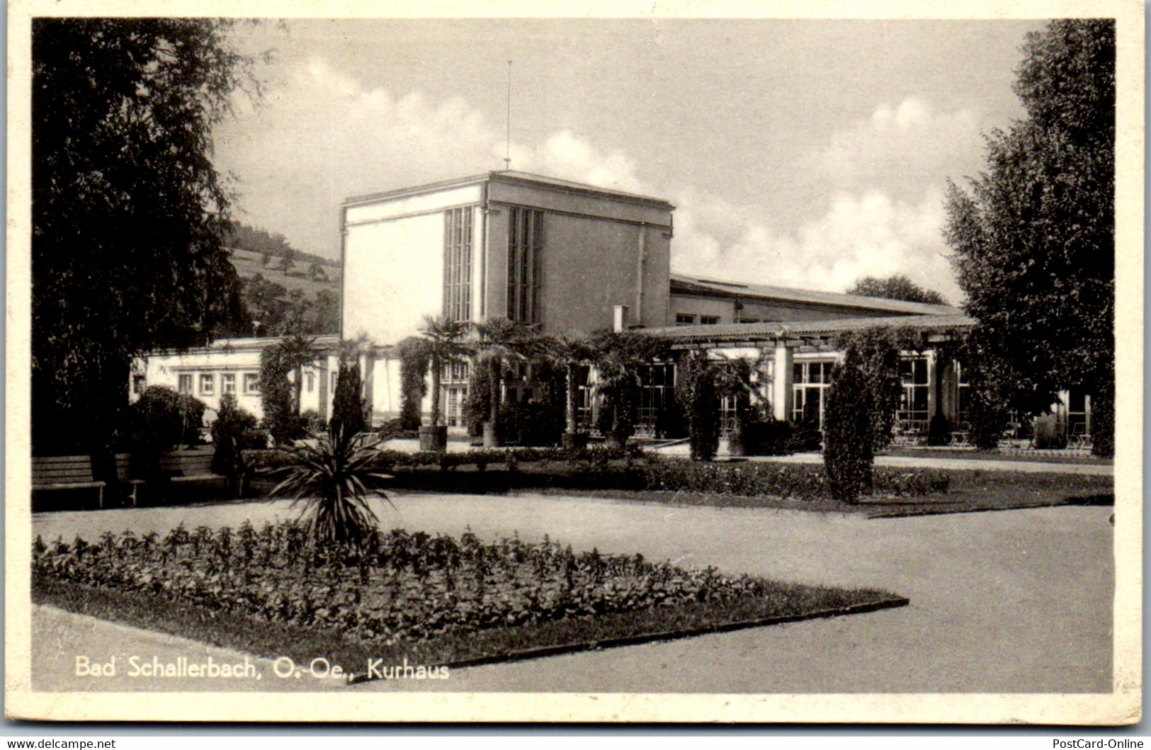 23151 - Oberösterreich - Bad Schallerbach , Kurhaus - Gelaufen 1950 - Bad Schallerbach