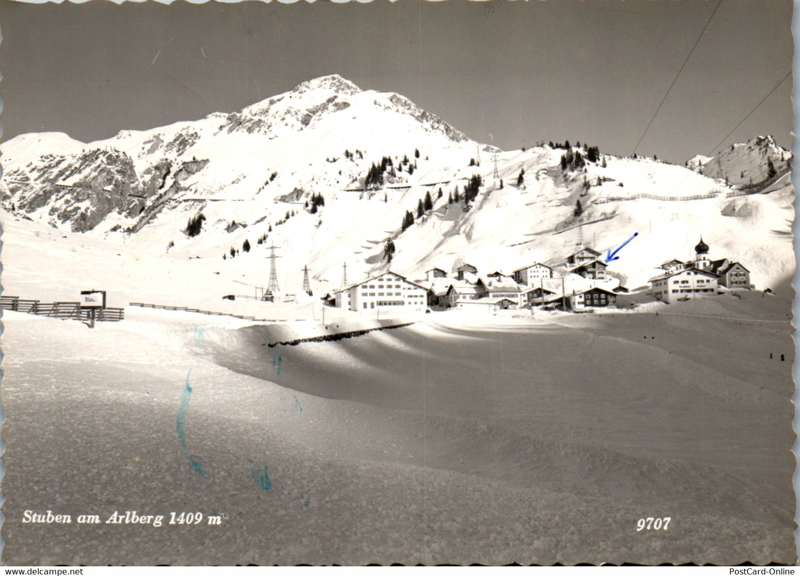23176 - Vorarlberg - Stuben Am Arlberg , Panorama - Gelaufen 1956 - Stuben