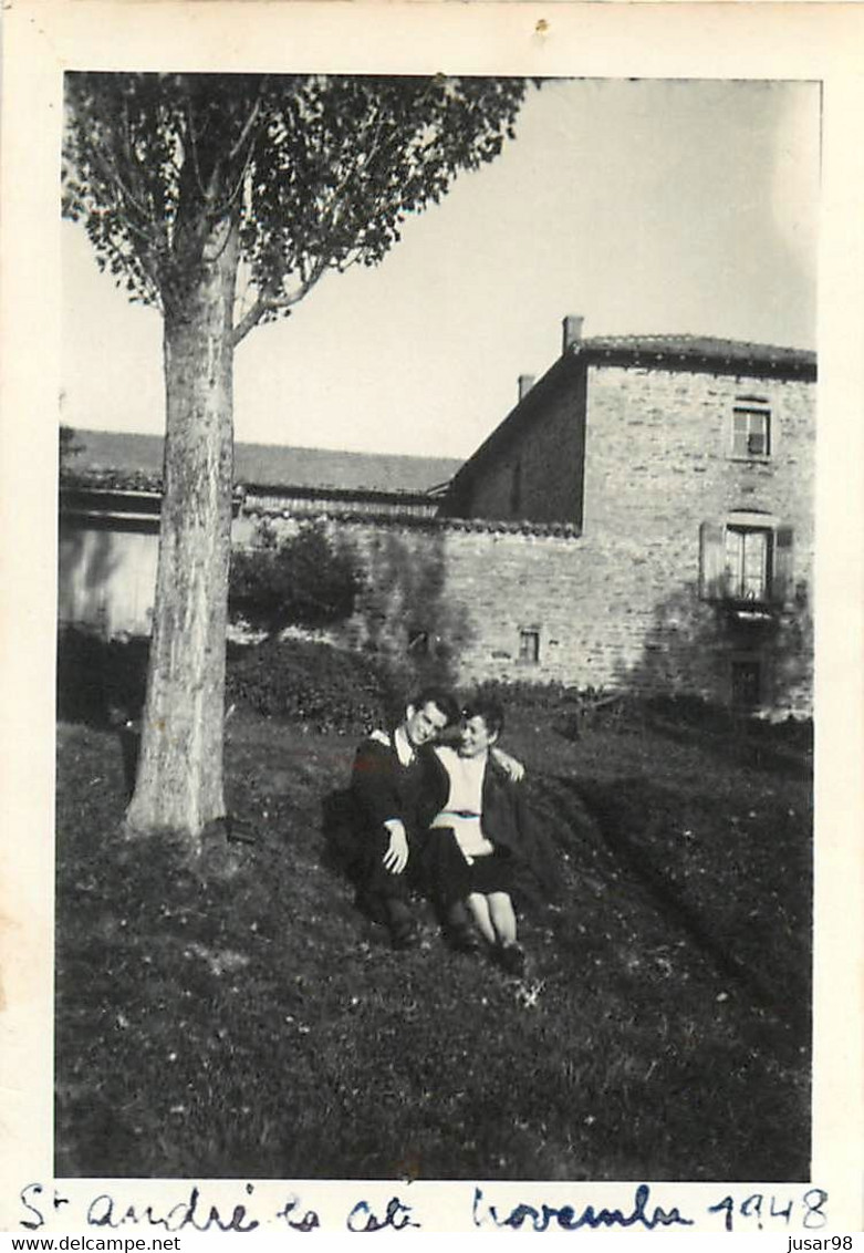 111221 - PHOTO 69 RHONE ST ANDRE LA COTE NOVEMBRE 1948 - Saint-André-la-Côte