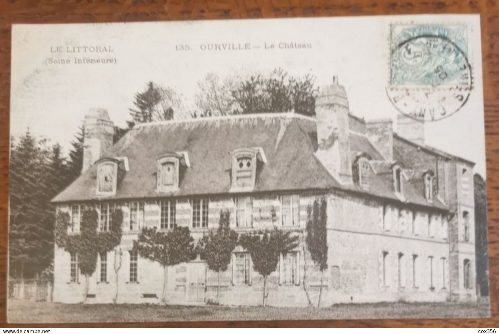 Cpa  76 OURVILLE Le Château - Ourville En Caux